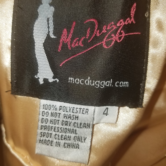 🎉HP🎉MAC DUGGAL PROM 82293M GOWN EVENING DRESS - Picture 12 of 12